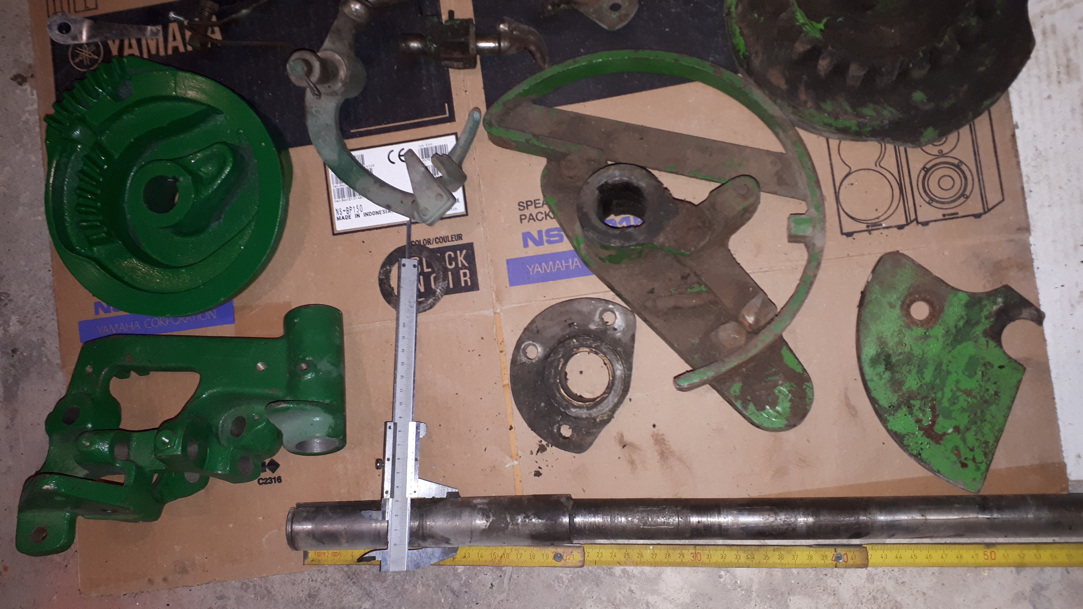 John deere prasa kostkująca części — zdjęcie 7