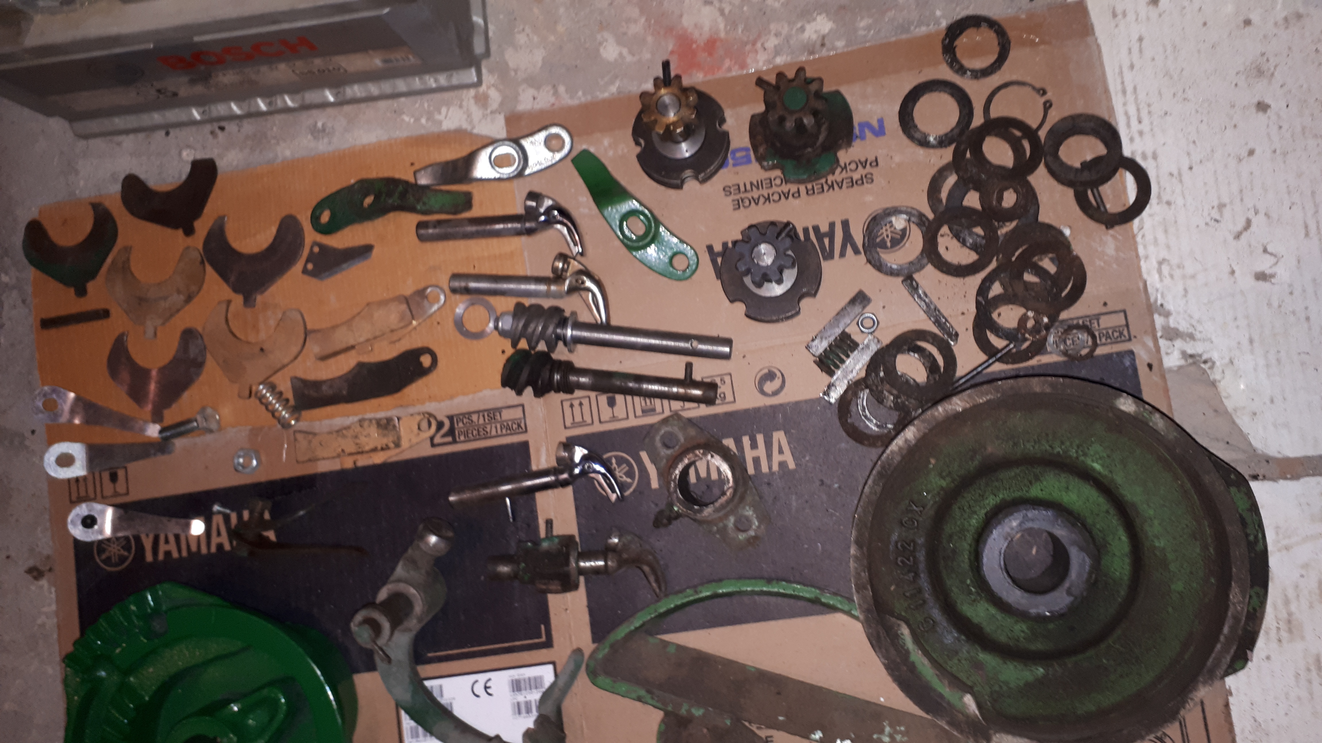 John deere prasa kostkująca części — zdjęcie 8