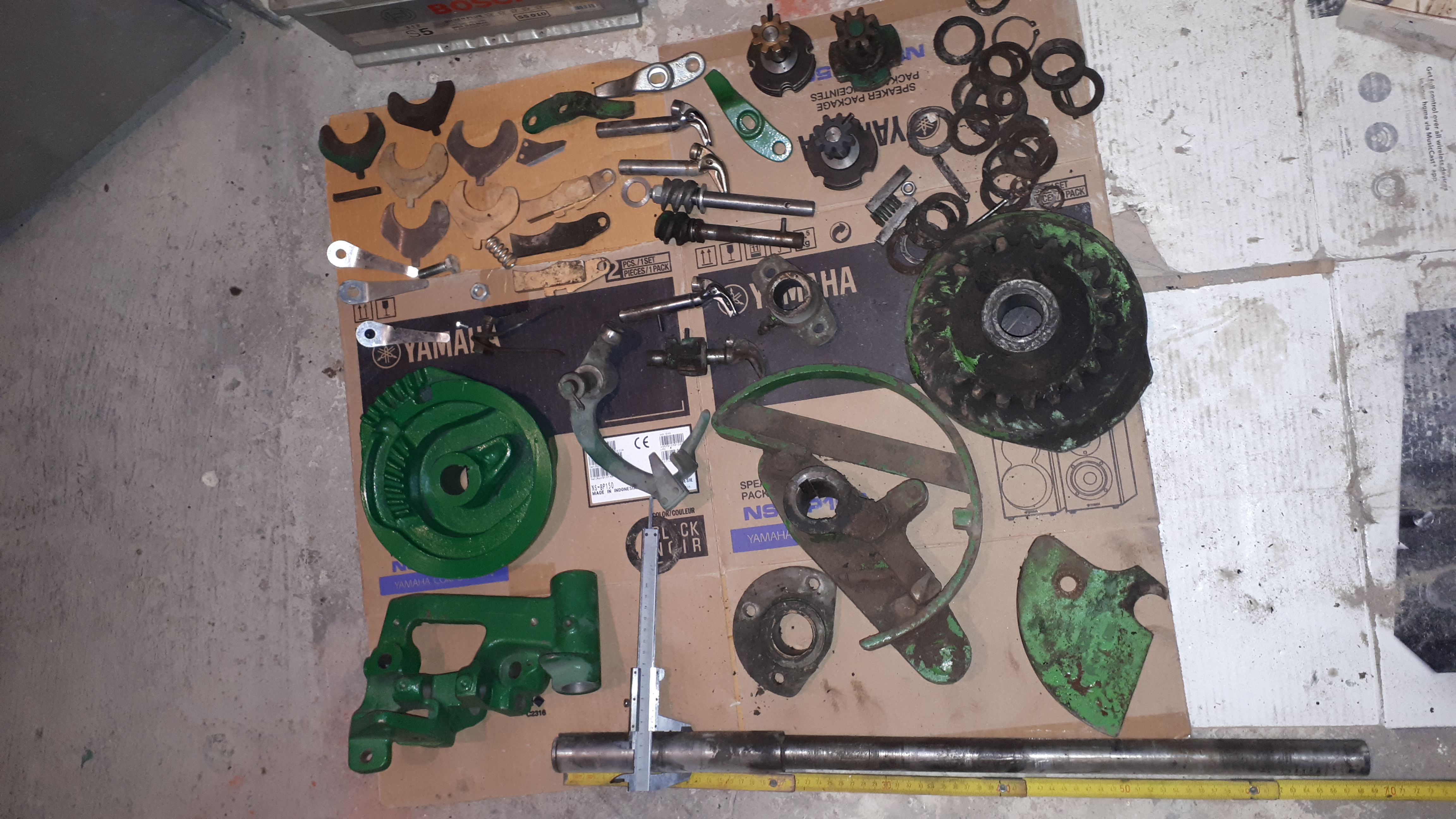 John deere prasa kostkująca części — zdjęcie 9