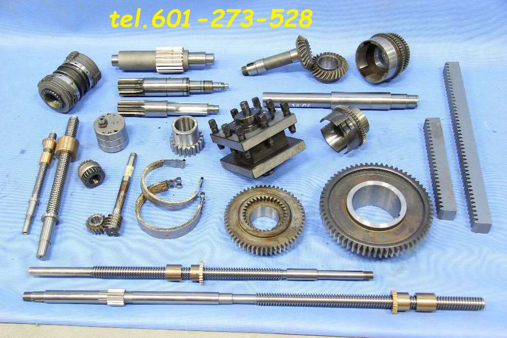 Koła zębate tokarki TUR 50 śruby , nakrętki, wałki, listwy zębate  tel.601273528
