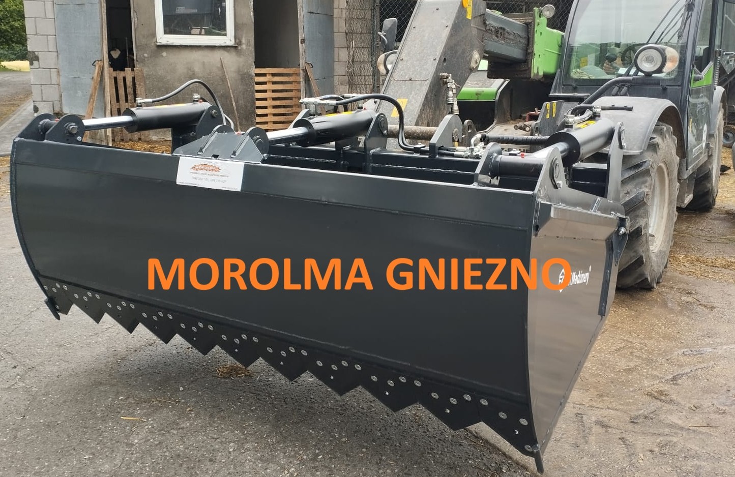 Łyżka wycinak do kiszonki MAXI POWER XLCB FK MACHINERY łyżko-wycinak widło-wycinak — zdjęcie 1