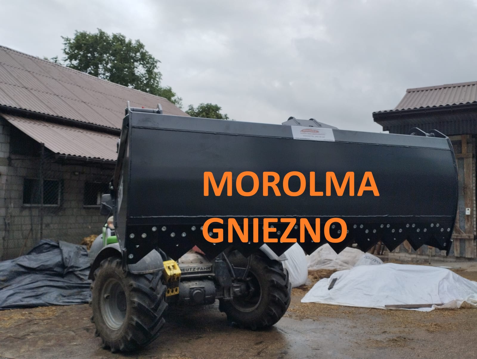 Łyżka wycinak do kiszonki MAXI POWER XLCB FK MACHINERY łyżko-wycinak widło-wycinak — zdjęcie 4