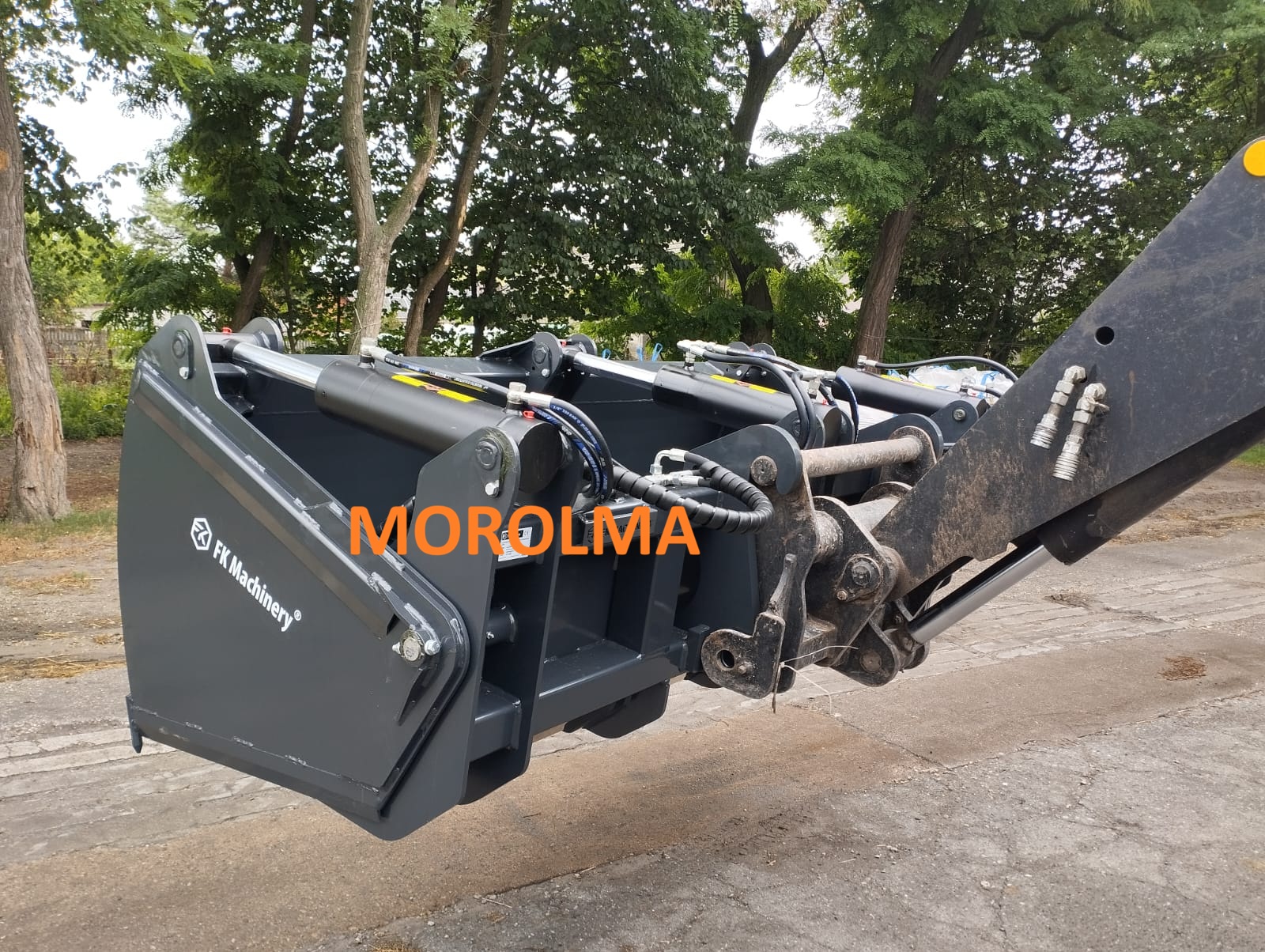 Łyżka wycinak do kiszonki MAXI POWER XLCB FK MACHINERY łyżko-wycinak widło-wycinak — zdjęcie 5