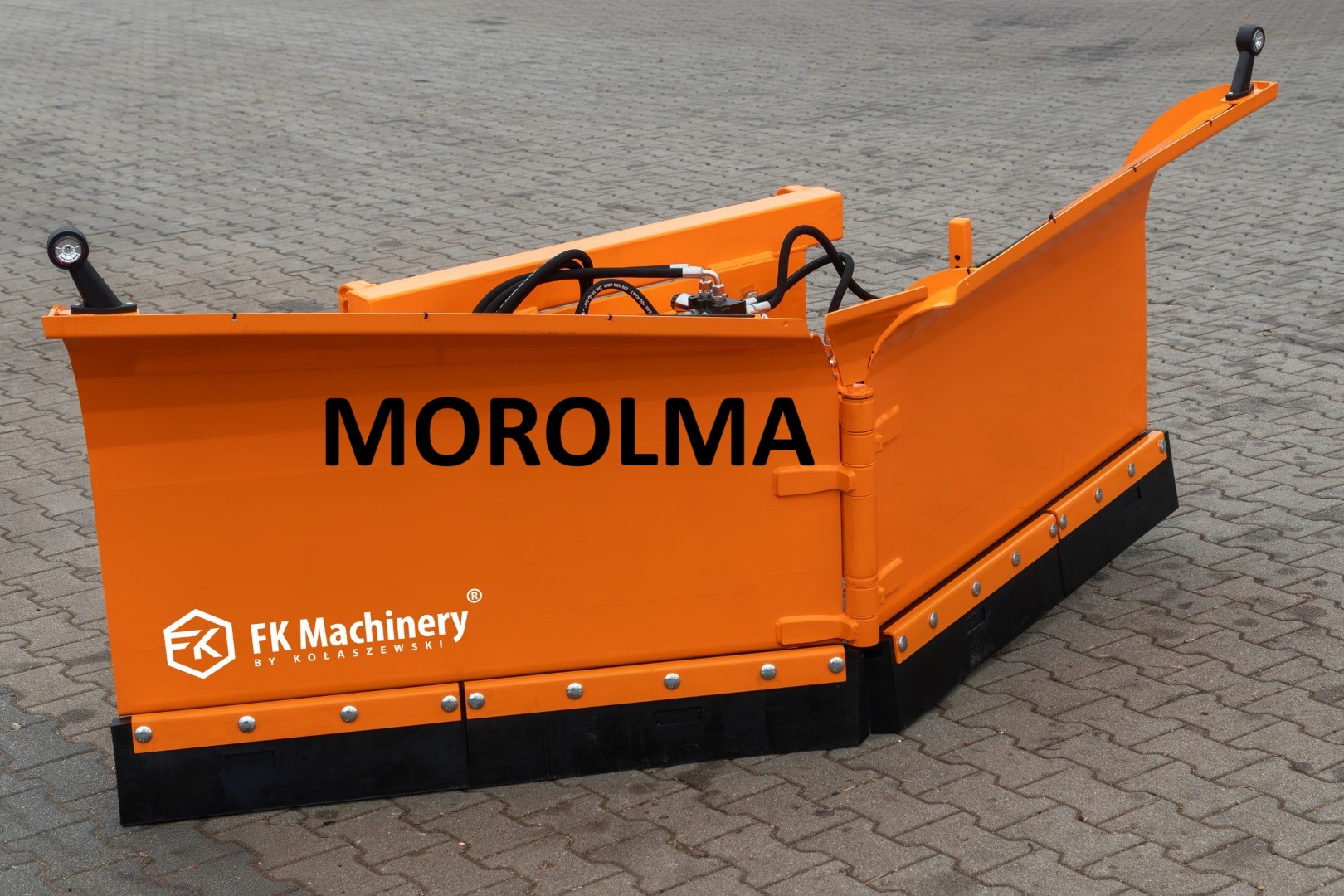 Pług śnieżny komunalny do śniegu FK MACHINERY CPSV STANDARD VARIO do śniegu strzałkowy  — zdjęcie 3
