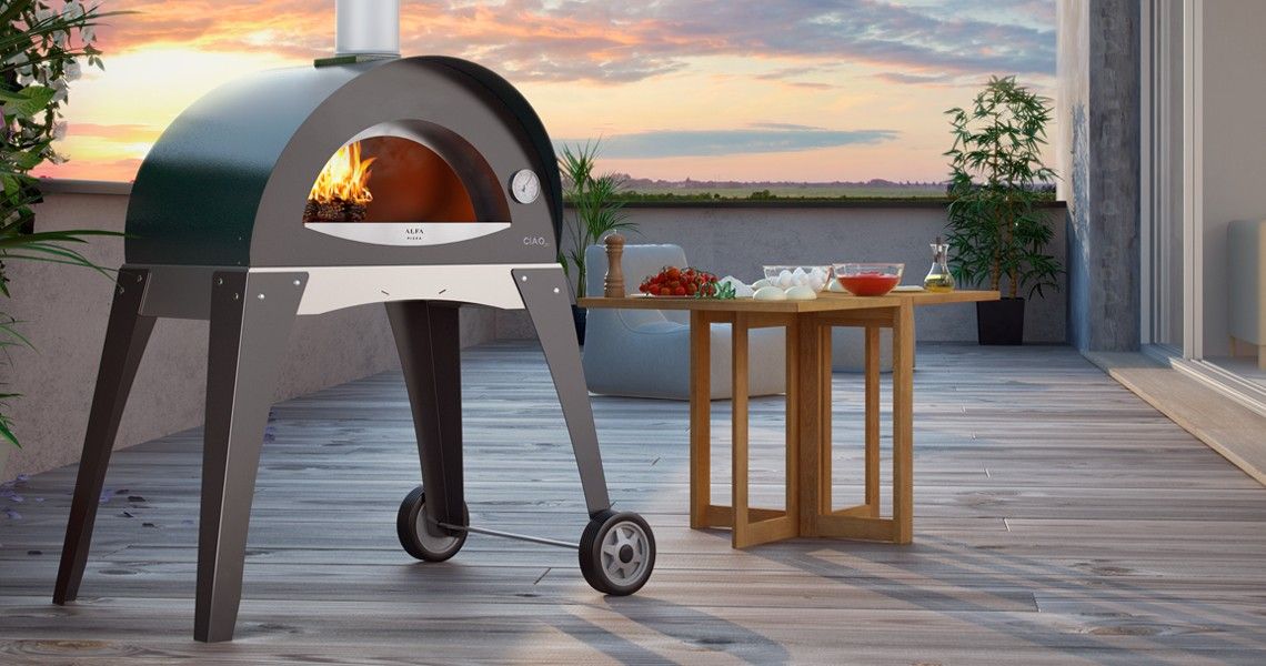 Biesiadowanie z piecem do pizzy (piecem chlebowym). — zdjęcie 4