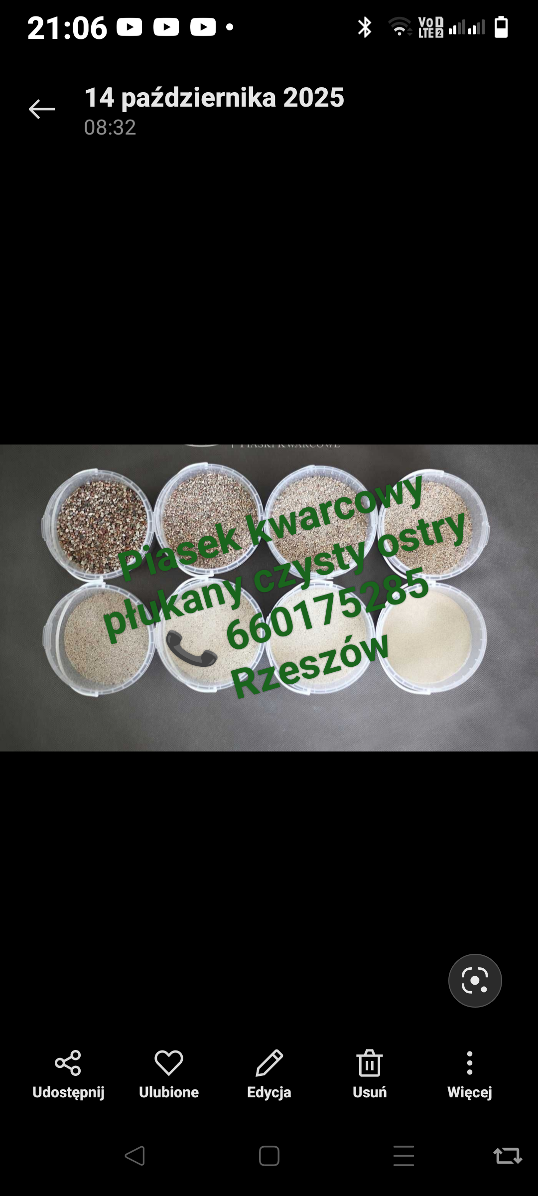 Lipie Rudna Mał Piasek kruszywa żwir kamień tel 660175285