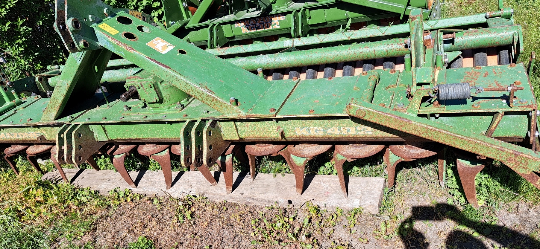 Agregat uprawowy Amazone KG 402 wal gumowy KW 580 — zdjęcie 1