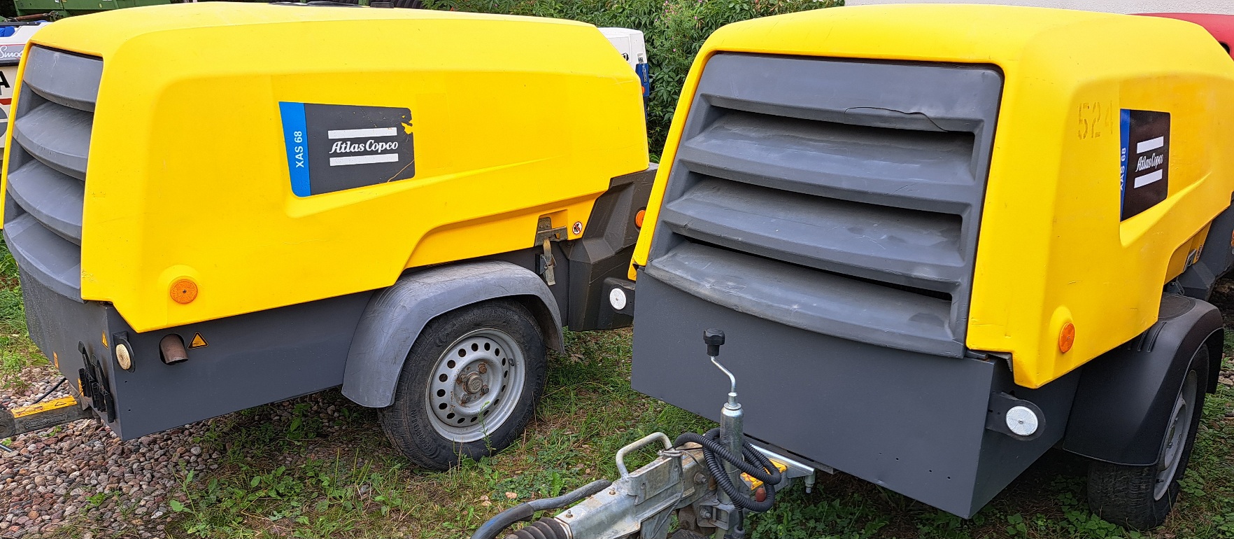 Sprężarka kompresor Atlas Copco XAS 68 zarejestrowany PL — zdjęcie 2