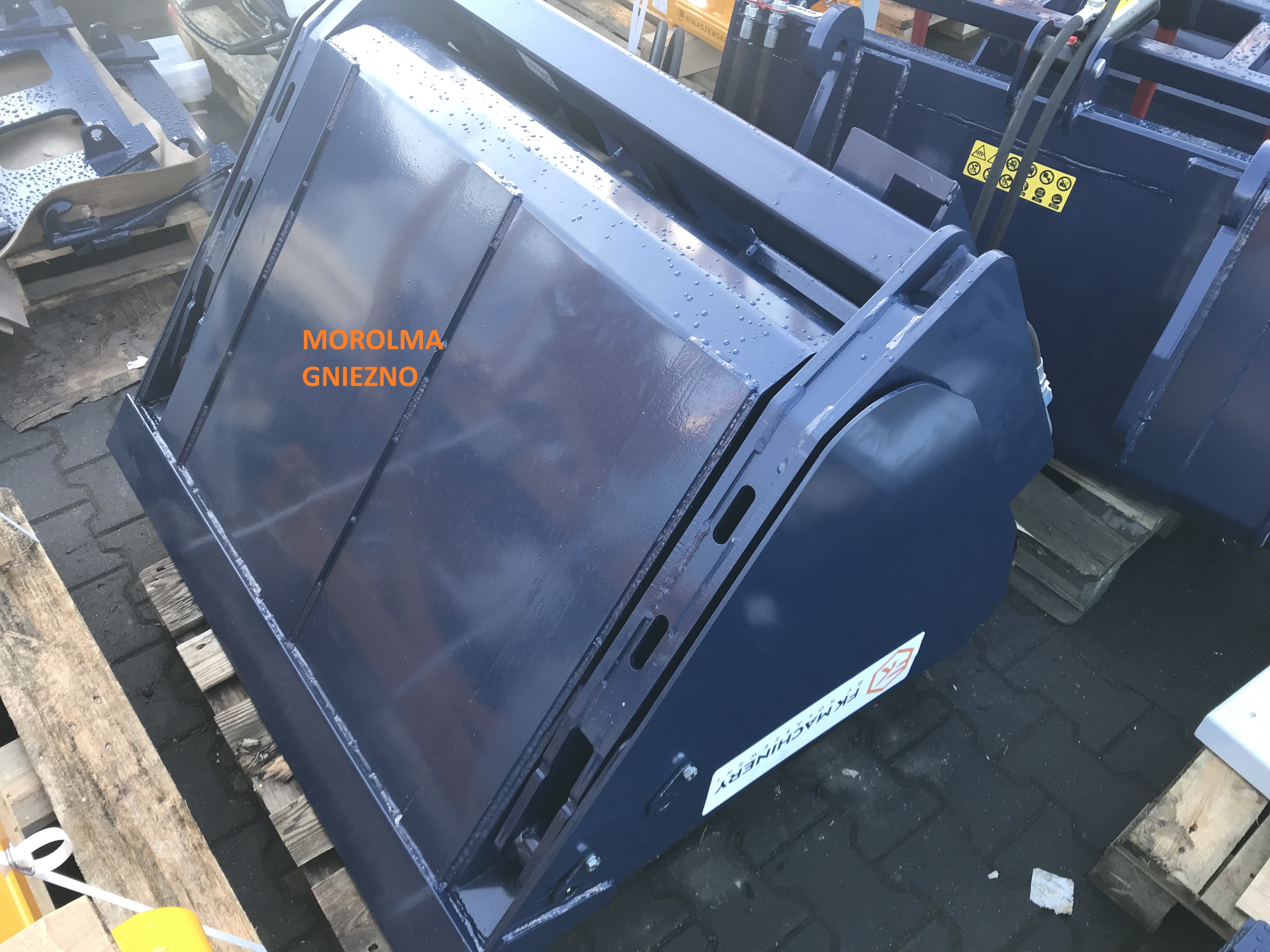 Łyżka objętościowa wysokiego rozładunku wysypu FK MACHINERY 240 cm MHTBM240 szufla — zdjęcie 2