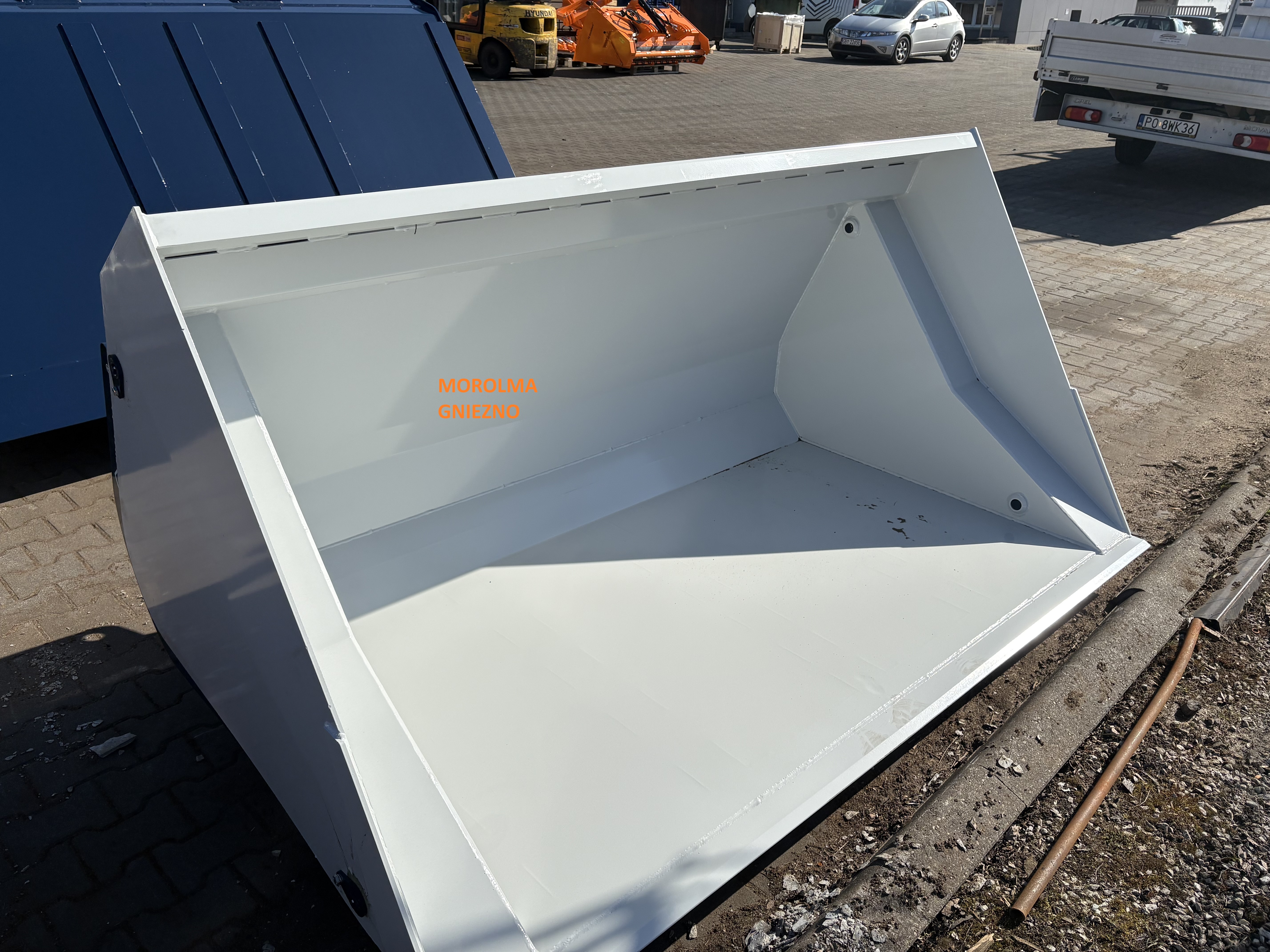 Łyżka objętościowa wysokiego rozładunku wysypu FK MACHINERY 240 cm MHTBM240 szufla — zdjęcie 5