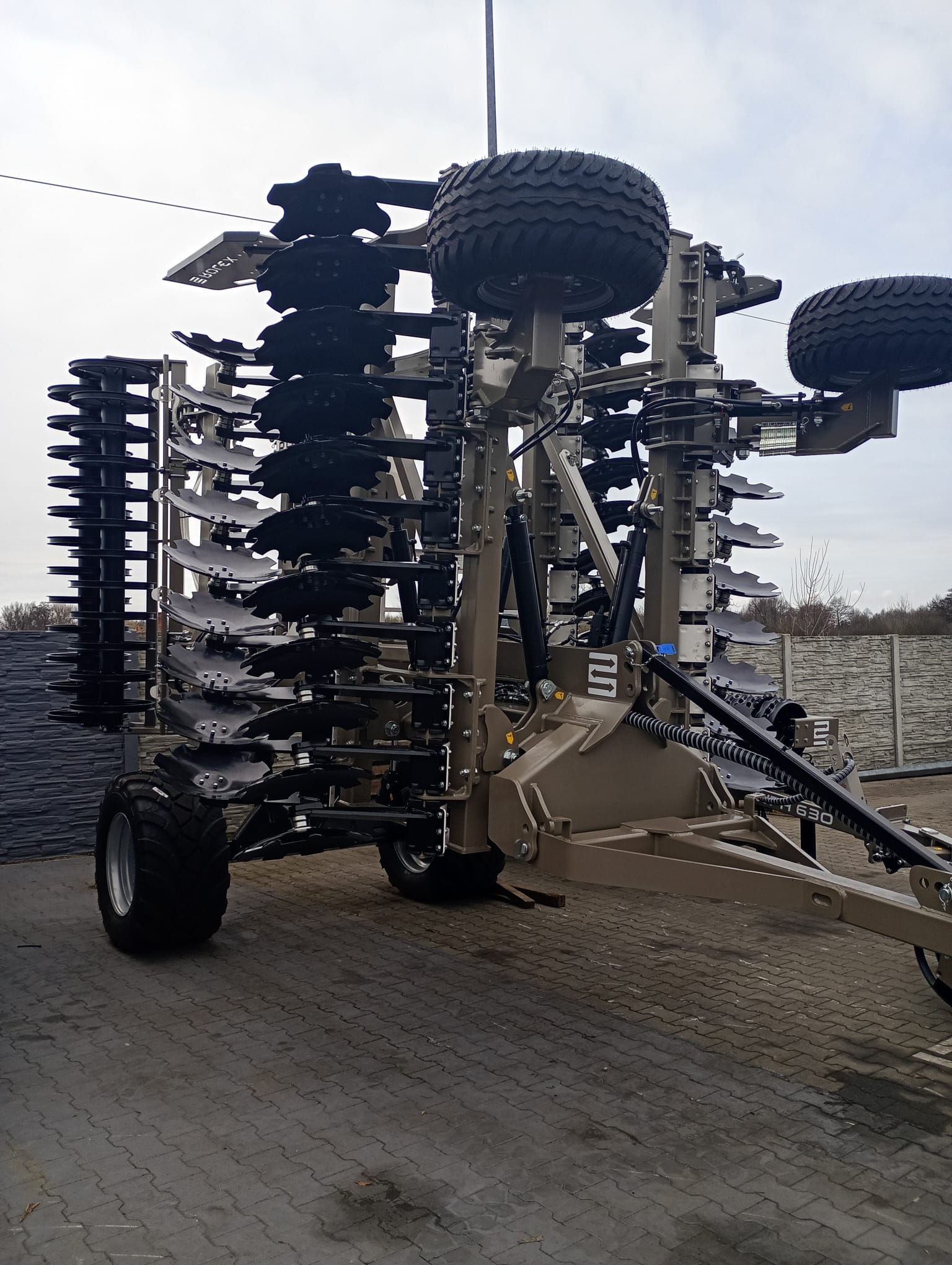 Brona talerzowa hydrauliczna ciężka BTHC Rol-Ex PROMOCJA — zdjęcie 3