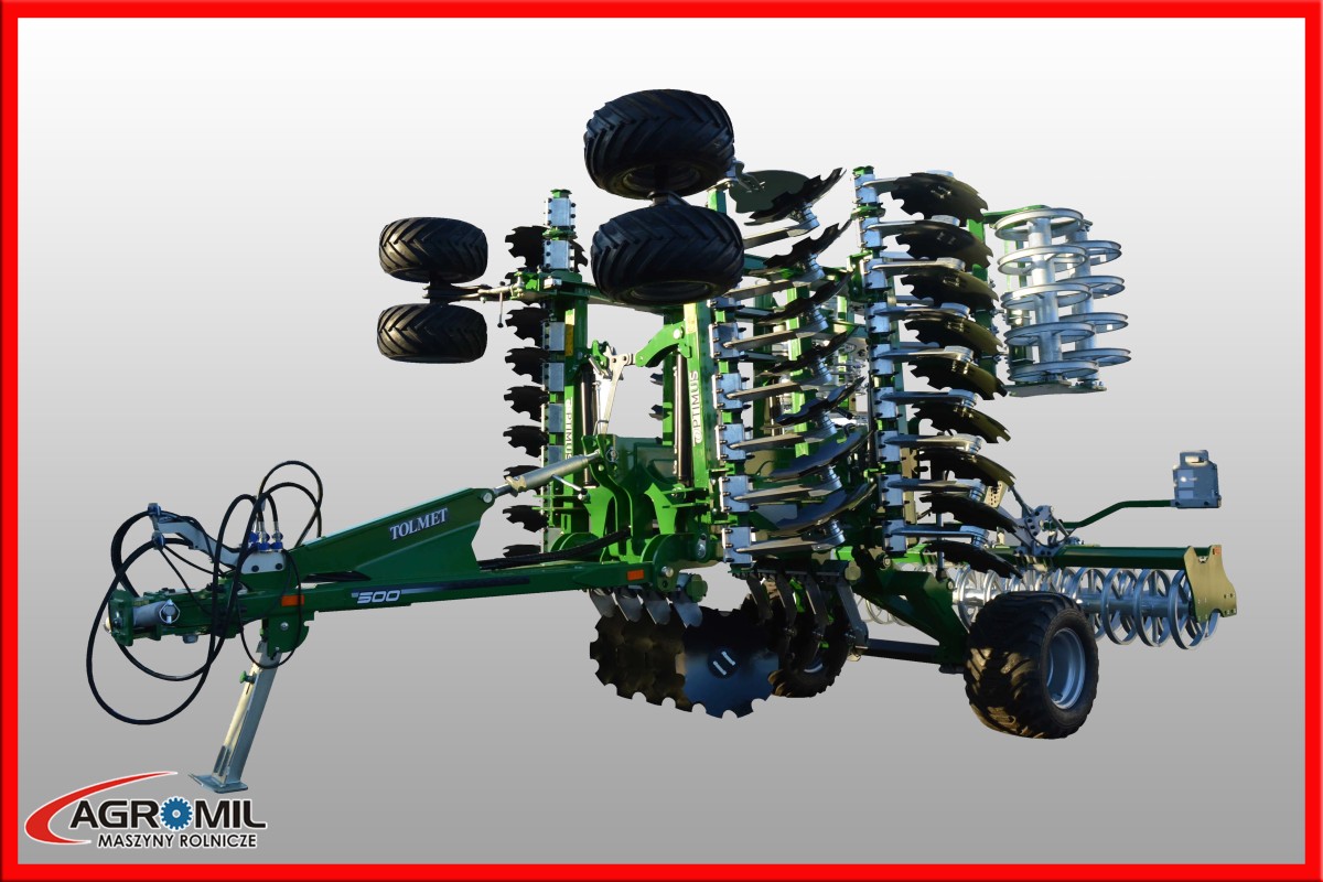Brona kompaktowa hydrauliczna Optimus Tolmet — zdjęcie 1