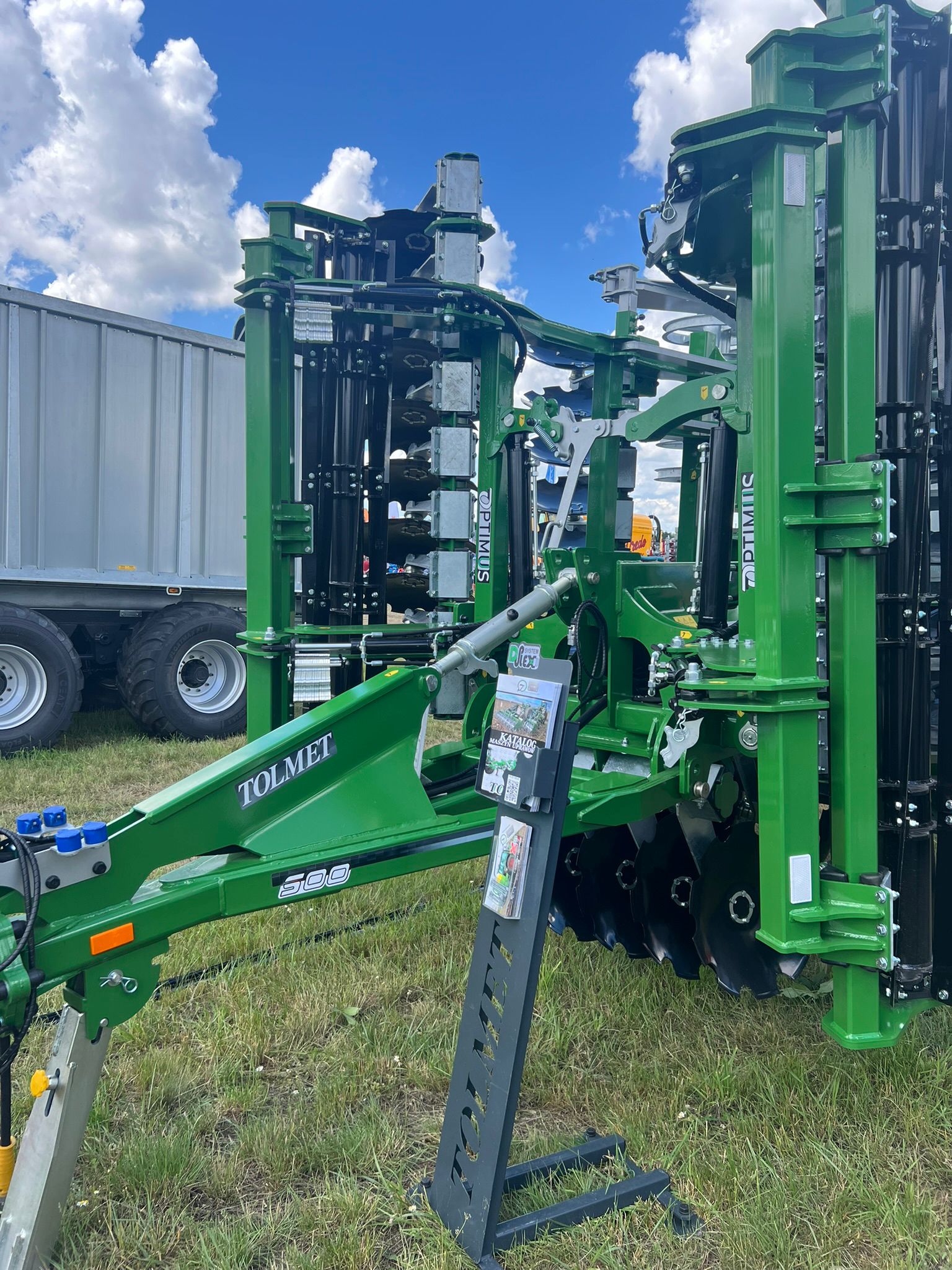 Brona kompaktowa hydrauliczna Optimus Tolmet — zdjęcie 2