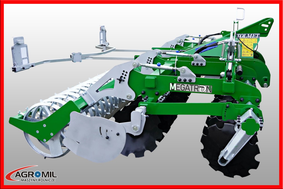 Brona kompaktowa talerzowa hydrauliczna Megatron S TOLMET — zdjęcie 1