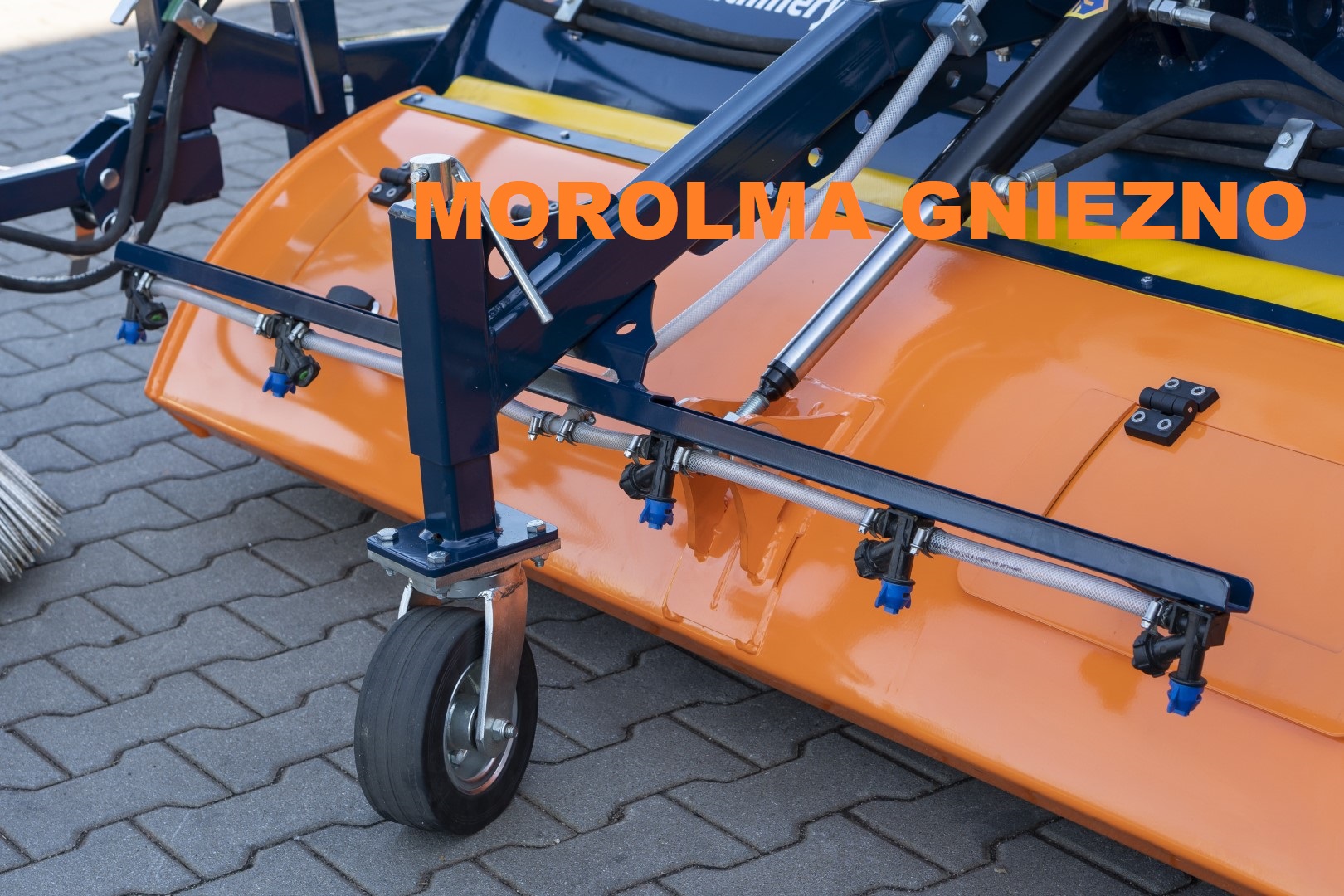 FK MACHINERY ZAMIATARKA KOMUNALNA – MOCNA SZCZOTKA PRZEMYSŁOWA DO DRÓG ULIC — zdjęcie 2