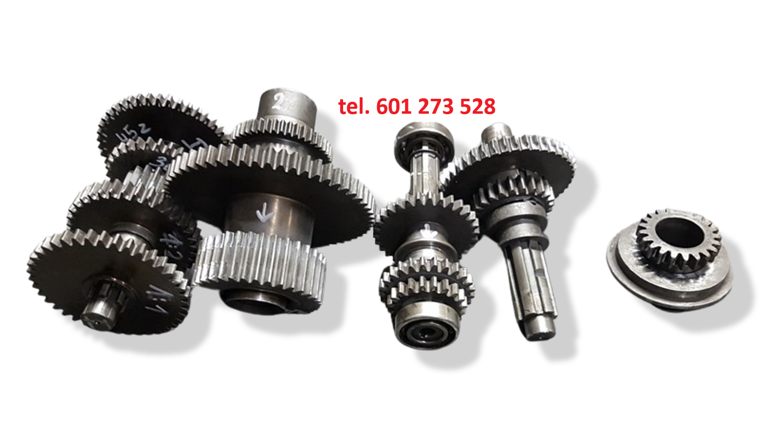 Koła zębate, wałki, listwy zebate do tokarki TUG 40 tel. 601273528