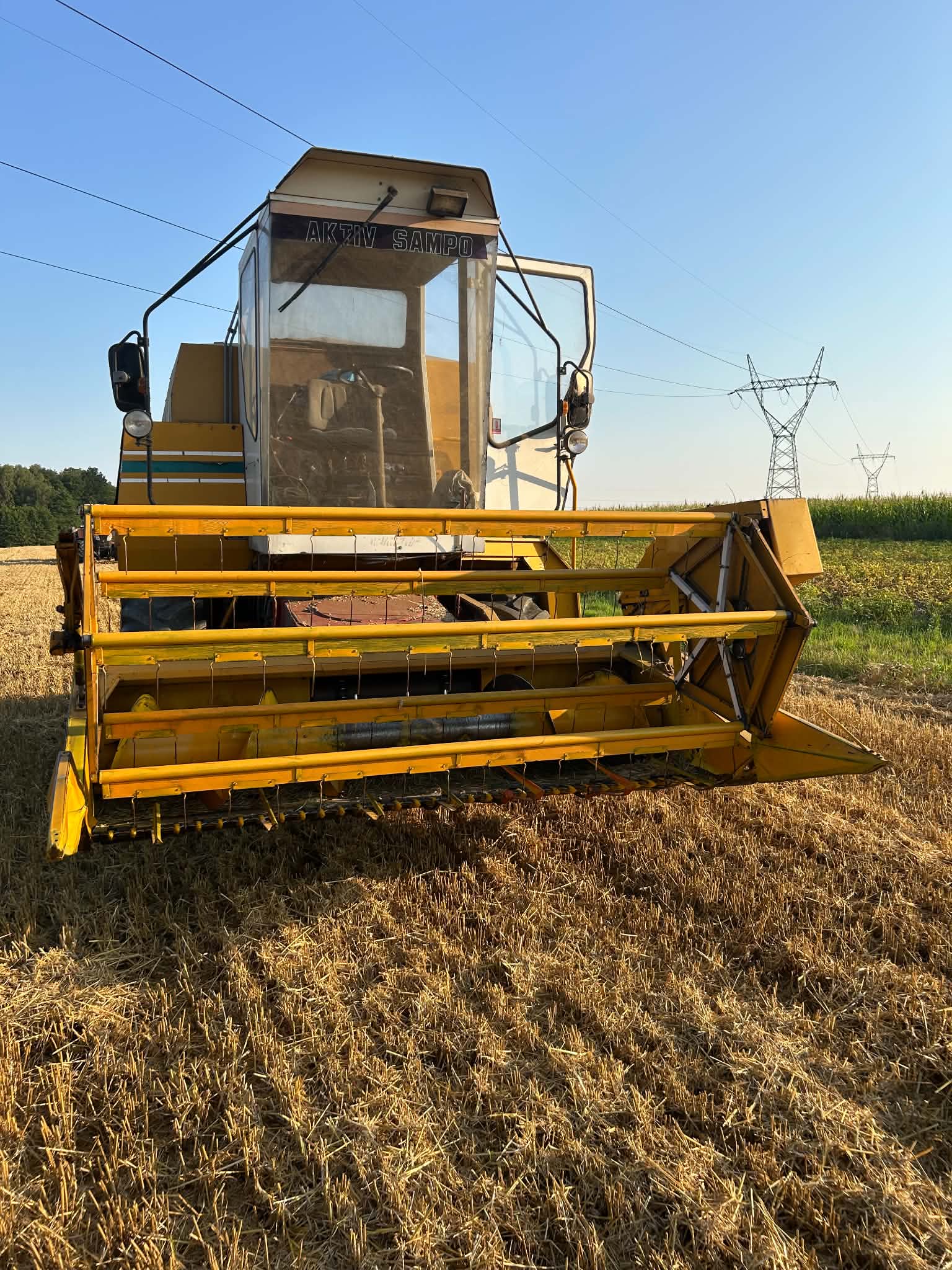 Kombajn zbożowy 580 | 1989 | Zator — zdjęcie 5
