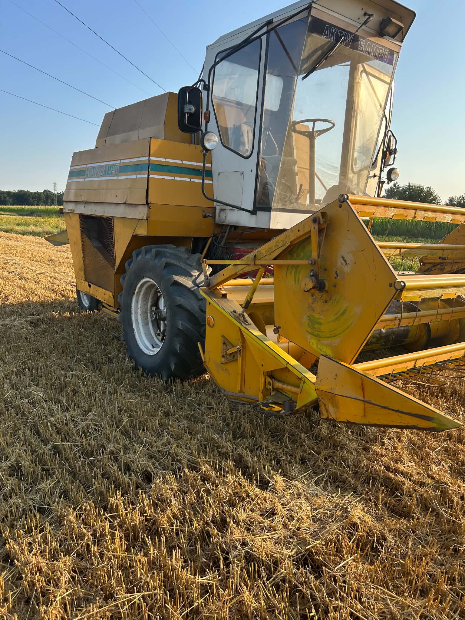 Kombajn zbożowy 580 | 1989 | Zator — zdjęcie 6