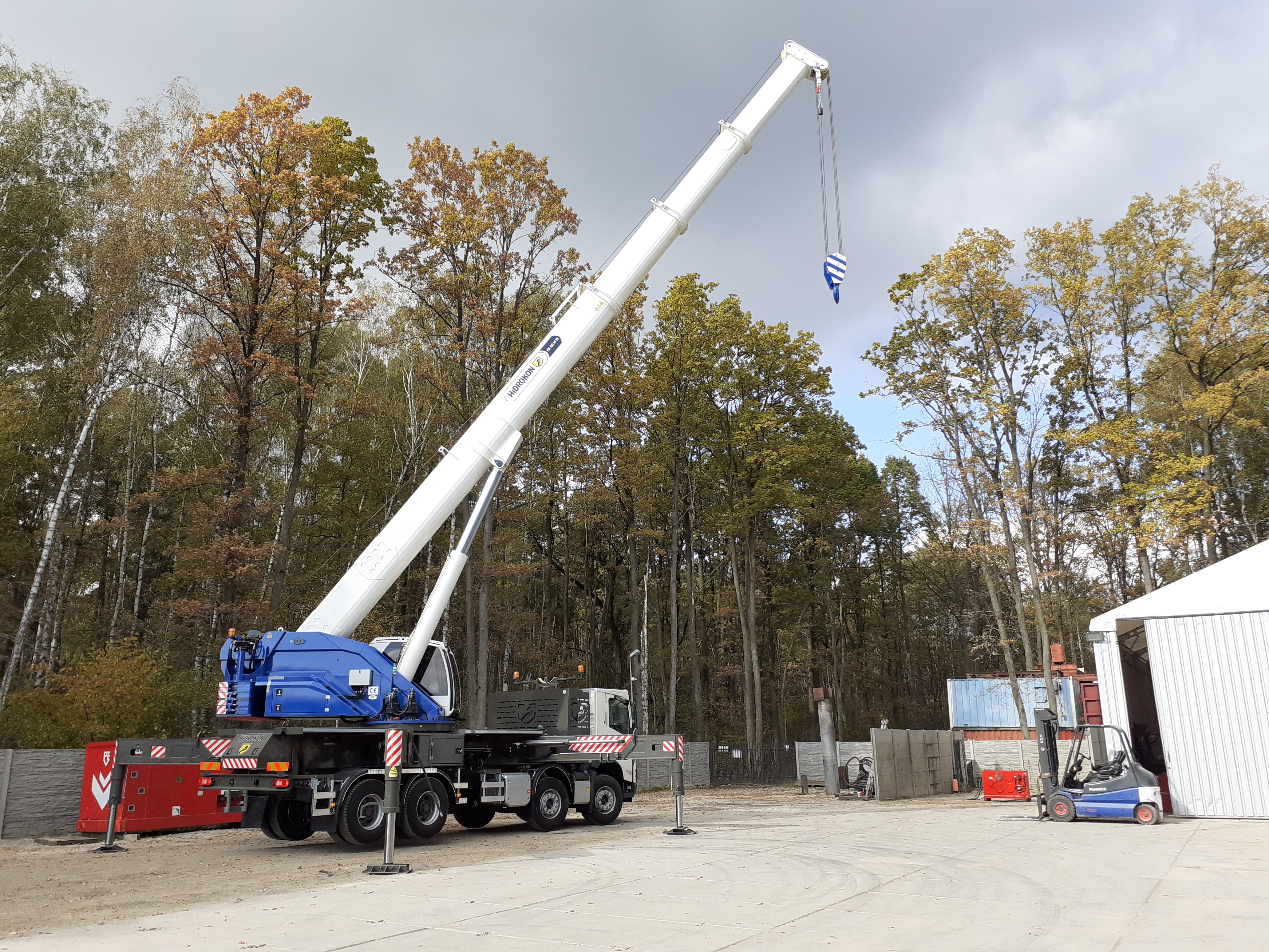Żuraw Hidrokon HK 180 33 T3 (60 ton) — zdjęcie 6