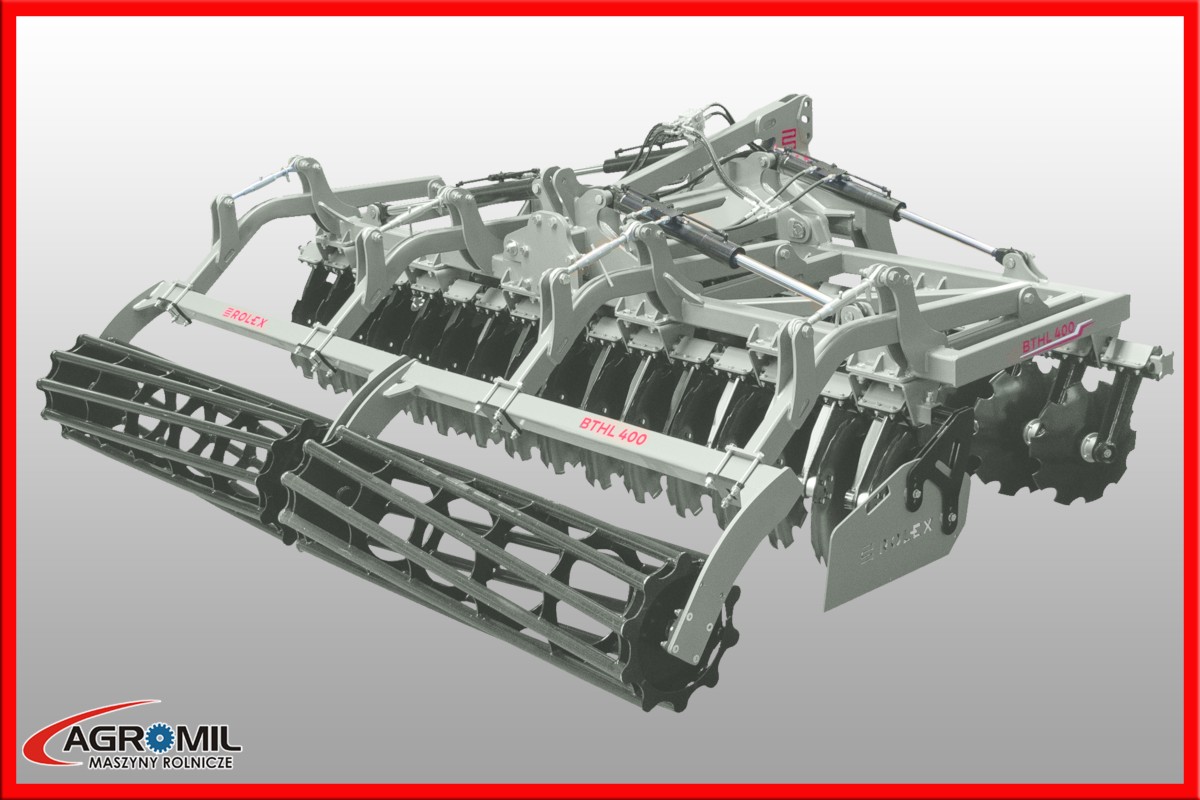 Brona talerzowa hydrauliczna lekka BTHL Rol-Ex PROMOCJA