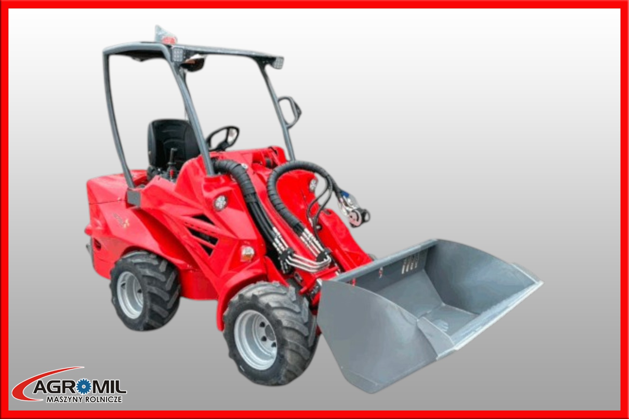 Ładowarka teleskopowa HORNET PRO HMA 607 ROPS udźwig 800 kg gwarancja NOWA — zdjęcie 1
