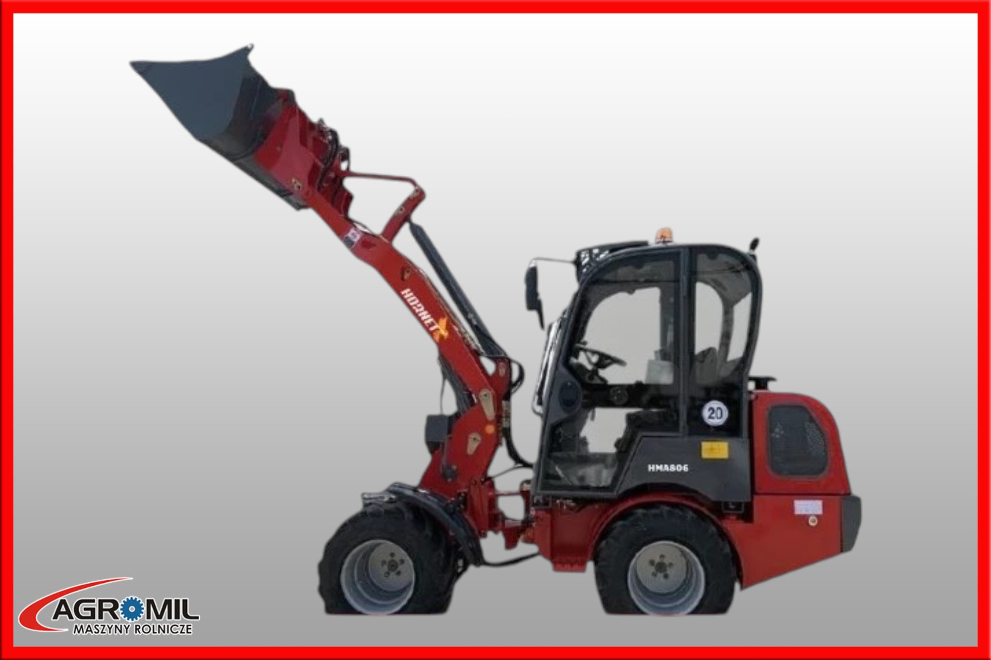 Ładowarka przegubowa HORNET HMA806 udźwig 600 kg gwarancja NOWA