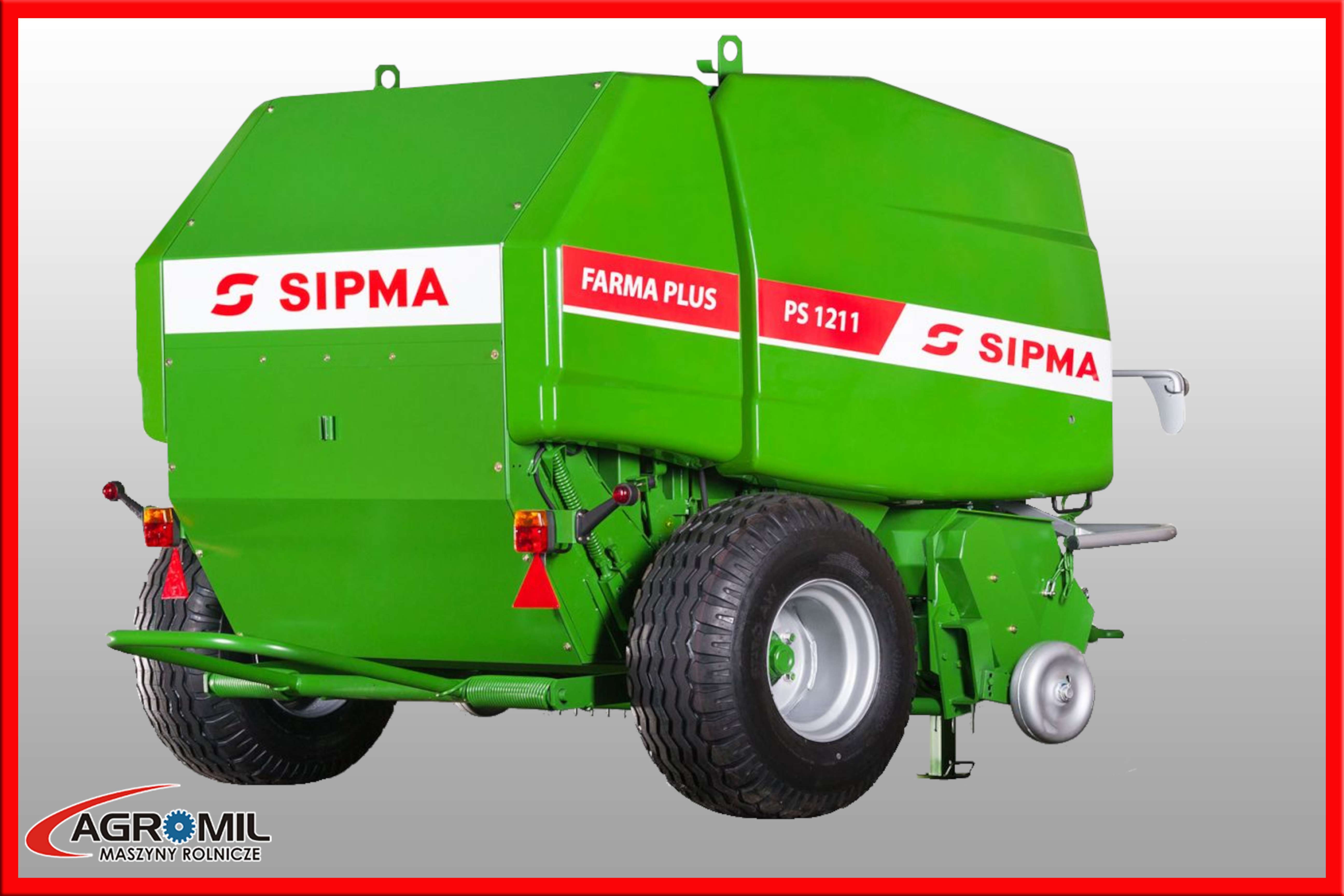 Prasa zwijająca stałokomorowa PS classic farma Sipma gwarancja nowe prasy — zdjęcie 2