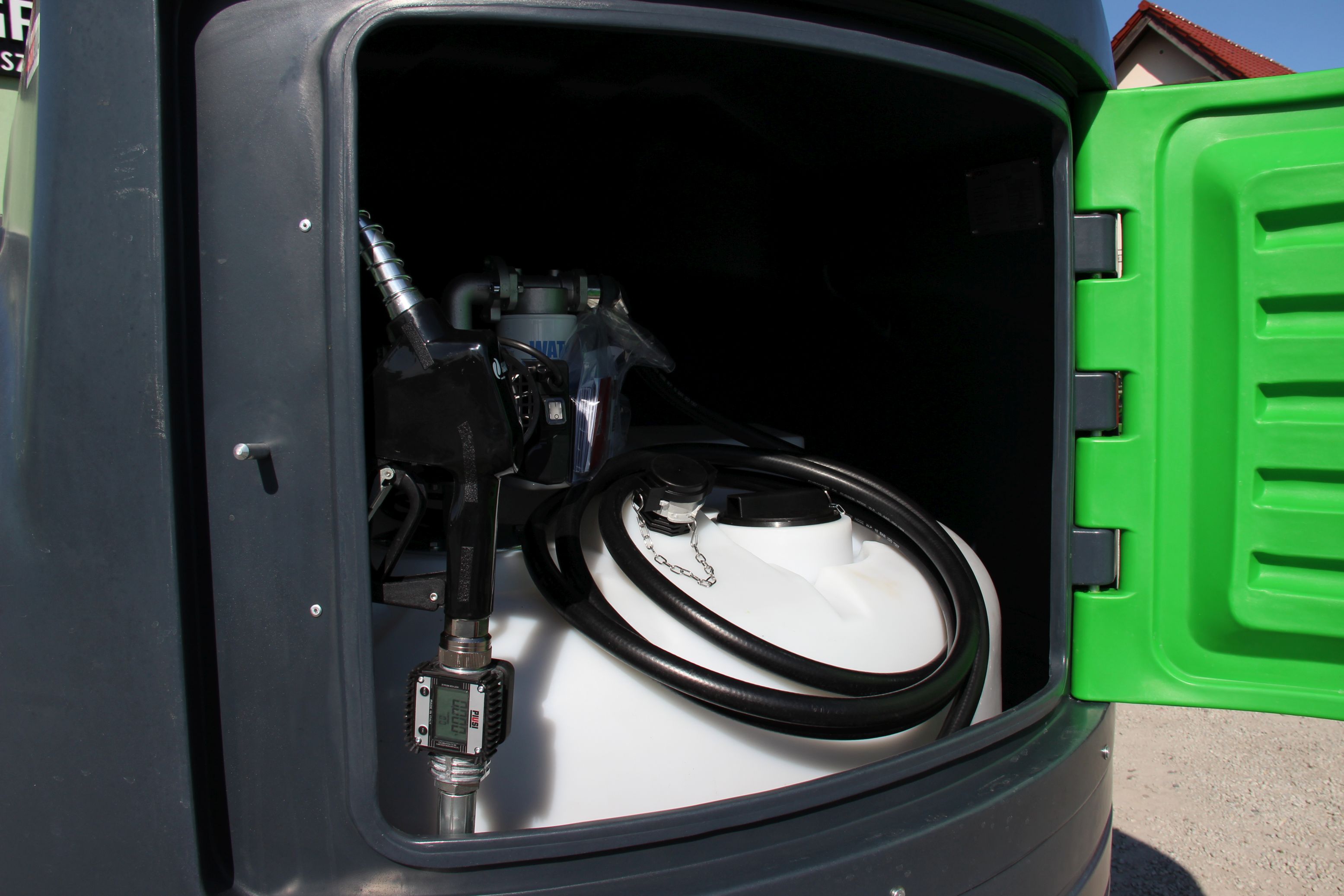 Zbiornik do paliwa olej napędowy  2500 l Ecotank licznik mechaniczny elekt — zdjęcie 6