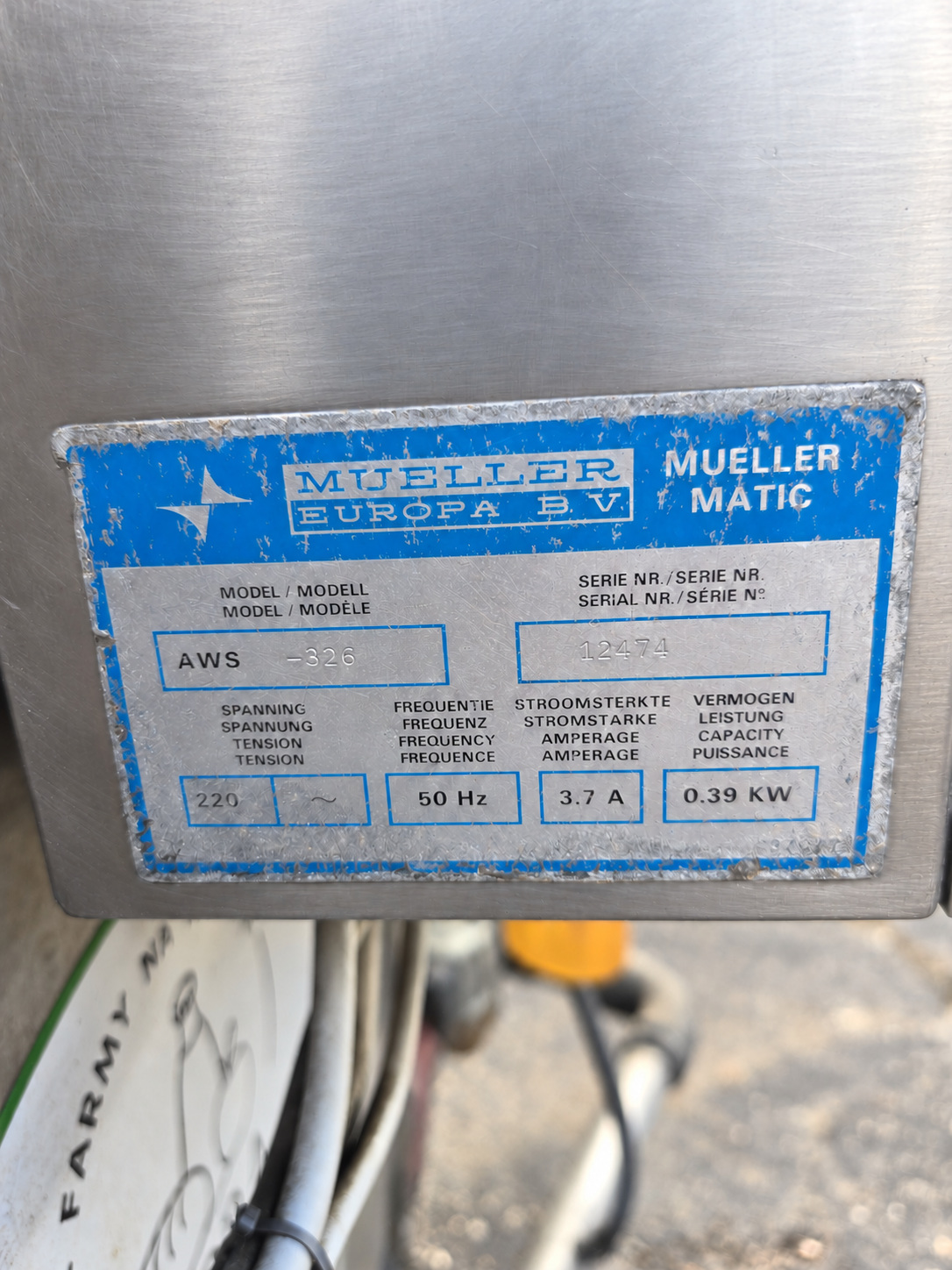 Mobilny schładzalnik do mleka pojedynczy  — zdjęcie 4