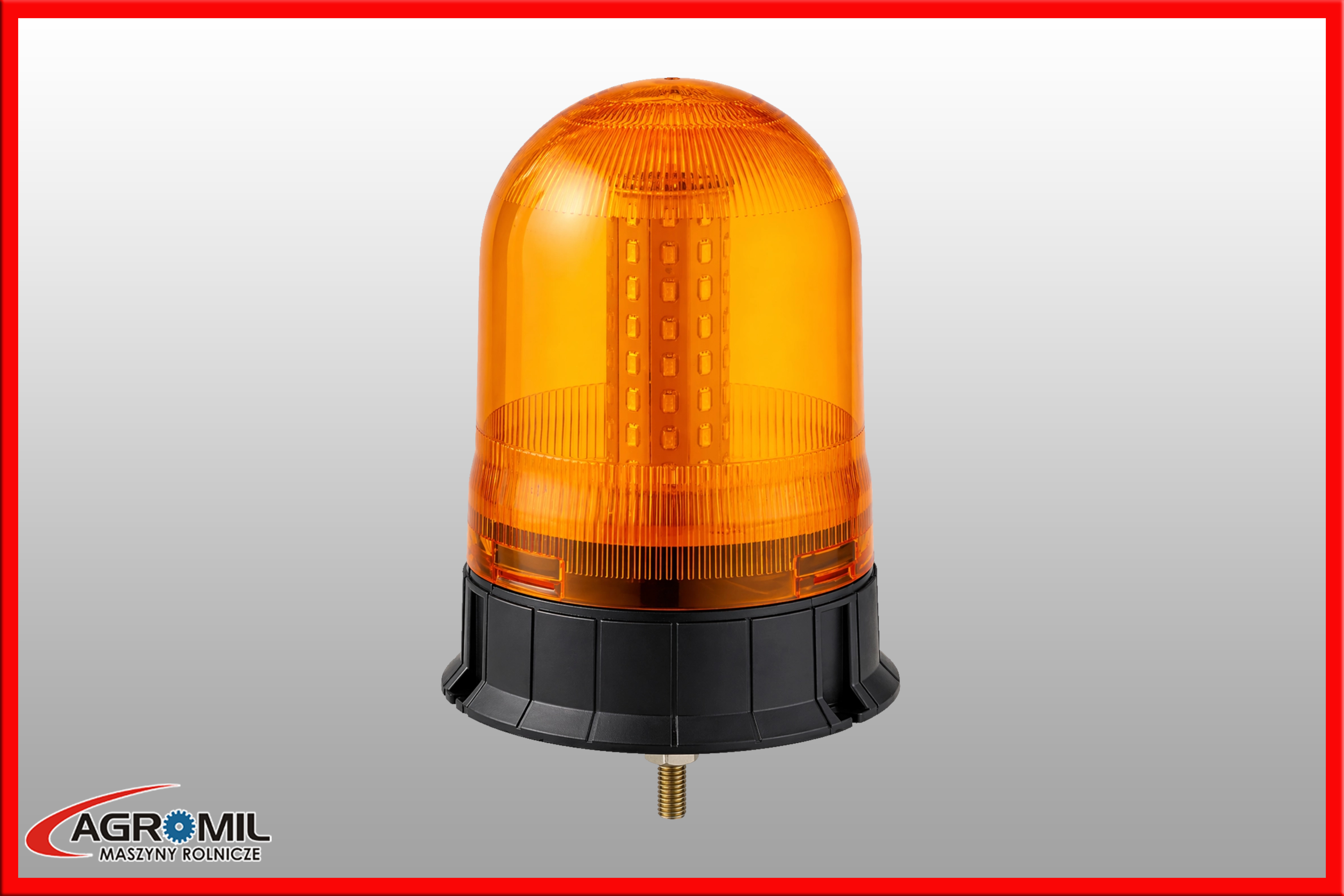 Lampa sygnalizacyjna ostrzegawcza błyskowa LED z przełącznikiem