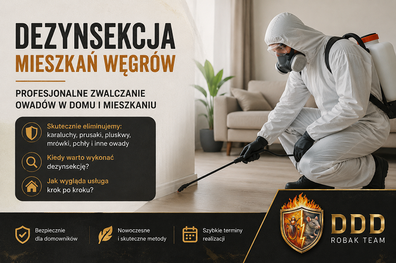 Dezynsekcja Węgrów – Skuteczne Zwalczanie Pluskiew i Owadów 24h!