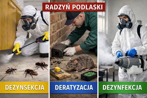 Dezynsekcja Radzyń Podlaski – Skuteczne Zwalczanie Owadów 24/7!