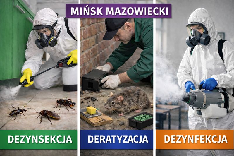 Dezynsekcja Mińsk Mazowiecki – Skuteczne Zwalczanie Szkodników | DDD Robak Team